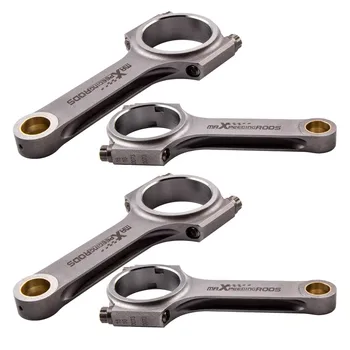 

4340 H-Beam Connecting Rods & ARP Bolts for Rover Coupe 1.8 16v TUV 133.1mm Big end diameter 51.68mm Floating Conrod EN24