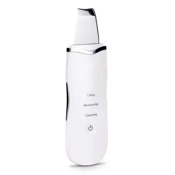 

Ultrasonic Rechargeable Face Skin Cleaner Deep Cleaning Machine Blackhead Removal Peeling Extractor Skin Beauty Device