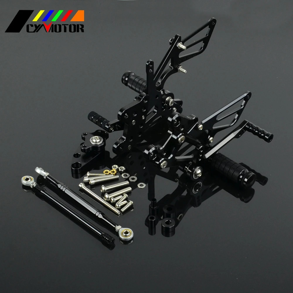 Мотоциклетные регулируемые колышки с ЧПУ для ног HONDA CBR600RR CBR 600RR 2007 2008 2009 2010 2011 2012