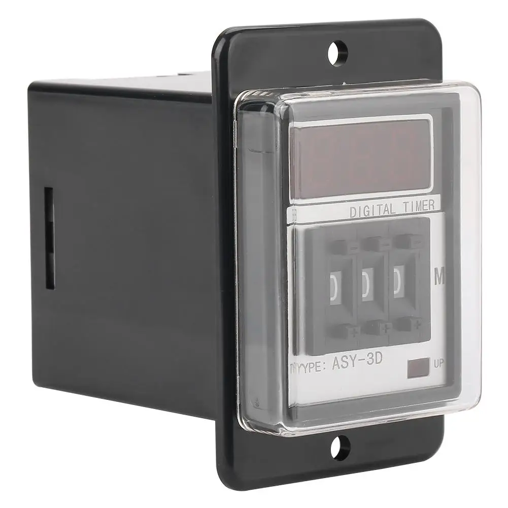 

ASY- Digital LCD Timer Relay Time-limit Relay 0-999M Electric Delay Timer Good Quality