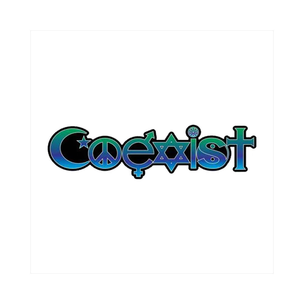 Coexistence Sticker Car Vinyl Gay Pride Support Packaging Accessories Decorative Decal | Автомобили и мотоциклы