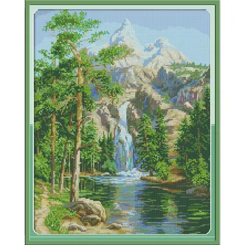 

Diamond Embroidery Full Display Diamond Mosaic Beautiful view Diamond Painting Chinese Cross Stitch Home Decor For Babyroom