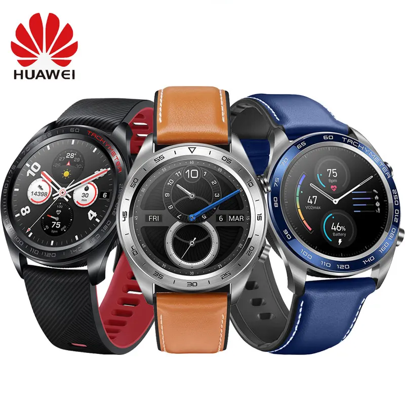 Оригинальные Смарт часы huawei Honor Magic Sport NFC GPS 5ATM водонепроницаемый трекер