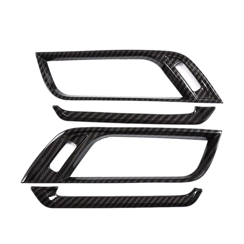 

Carbon Fiber For Bmw X1 F48 2016-2018 Car Abs Plastic Chrome Side Air-Conditioning Vent Cover Trim For Bmw X2 F47 2018 4Pcs