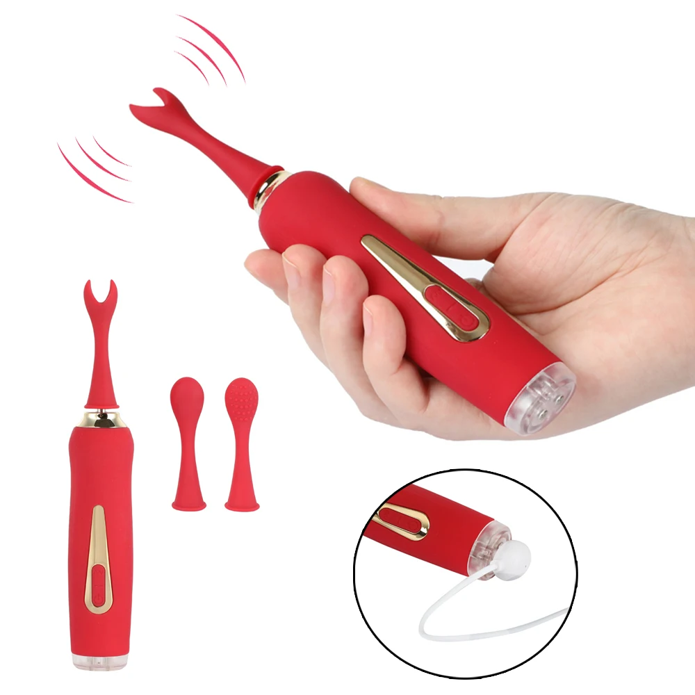 7 Mode Clitoral Stimulator font b Dildo b font Vibrator For Women Nipple Stimulation Clit Massager