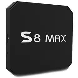 S8 Max ТВ Box Android 8,1 RK3328 4 Гб DDR3 32 Гб Встроенная память 2.4GHz5GHz Wi-Fi BT4.1 Поддержка 4 K H.265 Декодер каналов кабельного телевидения