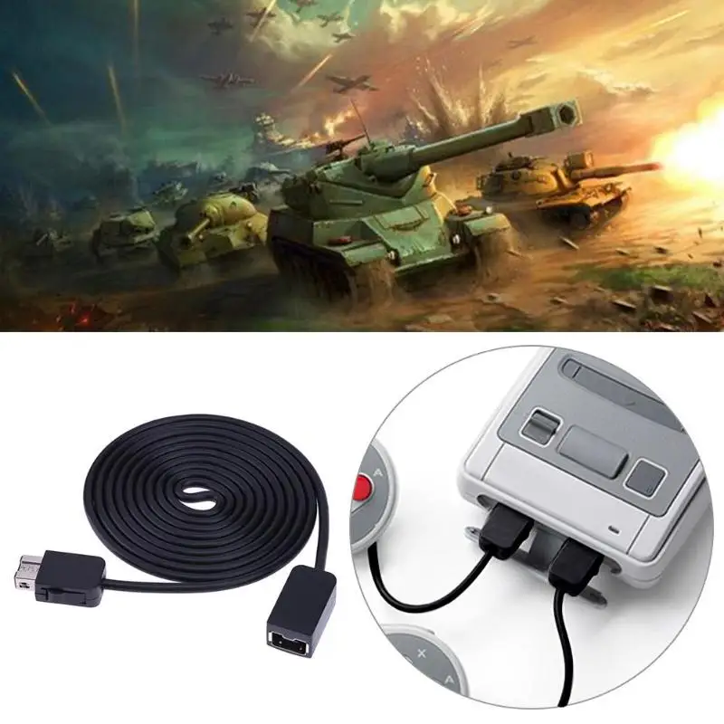 Аксессуары для игр новый Удлинительный кабель 1 8 м/5 9 фута Nintendo SNES 2017 Классическая