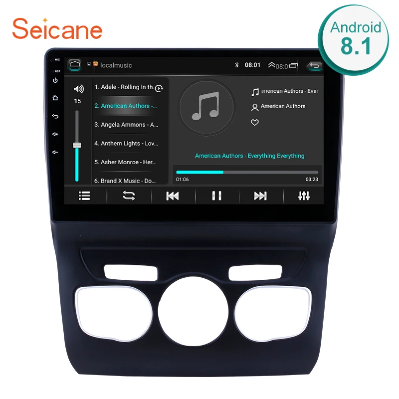 Seicane 10 1 дюймов HD сенсорный экран Android 9 GPS навигационная система Wifi Bluetooth