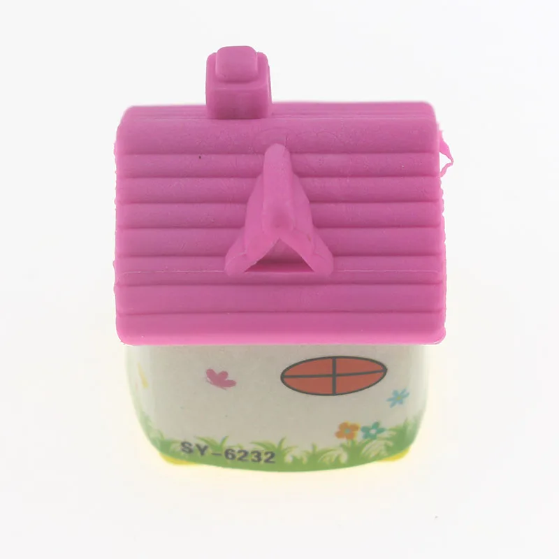 

Ellen Brook 1 Piece Lovely Cartoon Kawaii Rubber Stationery Office School Supplies DIY Little House Novelty Gift Pencil Eraser