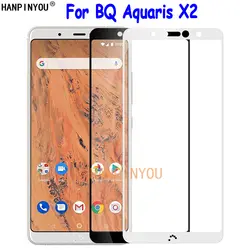 Для BQ Aquaris X2/X2 Pro 5,65 "Полное покрытие закаленное Стекло Экран протектор ультра тонкий Взрывозащищенный Защитная пленка