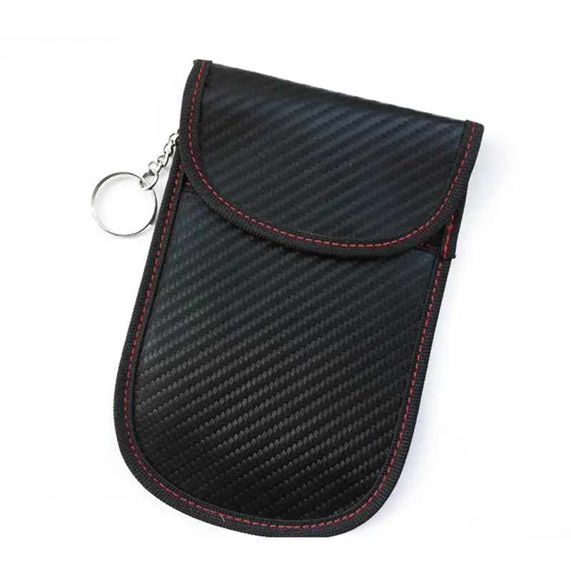 

Car Key Bag Signal Blocker Pouch RFID Blocker Cell Phone Signal Entry Fob Guard Signal Blocking Protector Keyless Remote Control