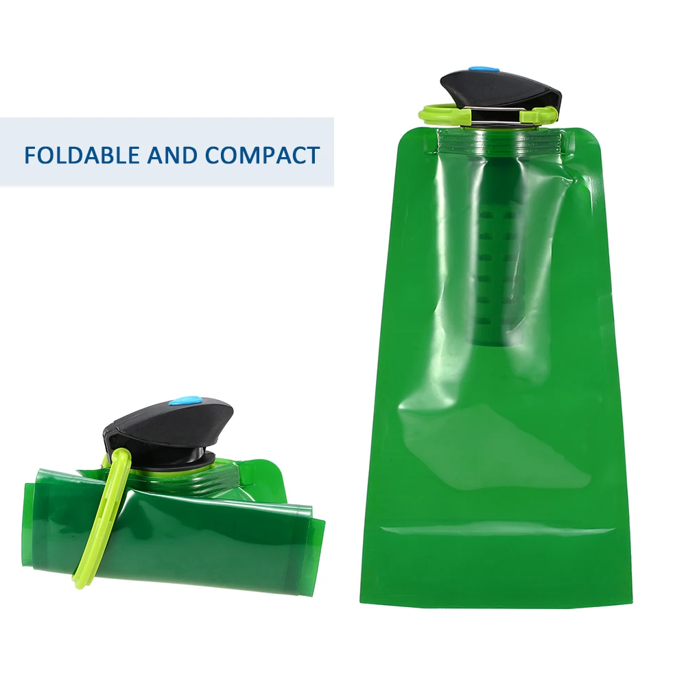 Water Filter Purifier 750ml BPA Free Foldable Water Filter Bag Bladder Outdoor Camping Hiking Emergency Water Filtration Bottle Water Filter Purifier 750ml BPA Free Foldable Water Filter Bag Bladder Outdoor Camping Hiking Emergency Water Filtration Bottle