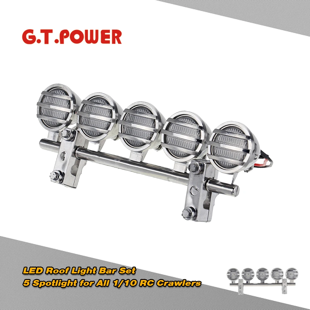 G.T.POWER электропластинчатый светодиодный светильник для крыши на гусеничном ходу 5