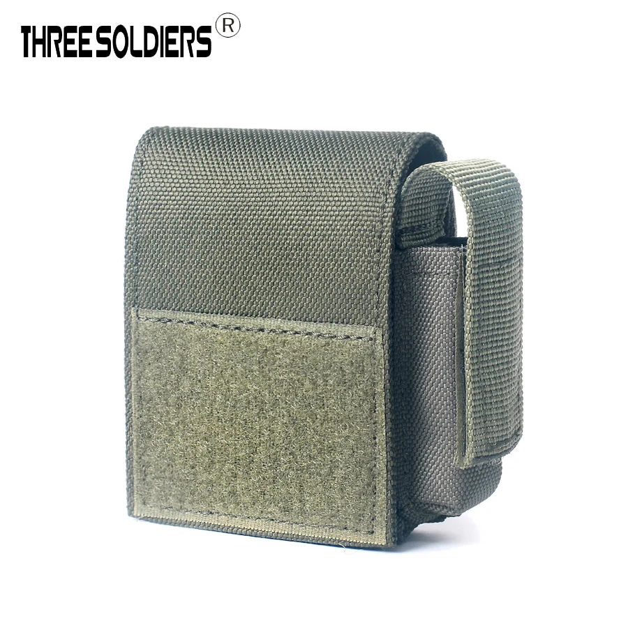 

Three soldiers Outdoor cigarette phone running hanging pouch durable waterproof portable zipper molle waist pouch