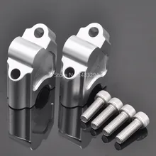 Мотоцикл хромированные изогнутые 45 градусов руль стояки и зажим обновленные адаптеры подходят для BMW F700GS 13-17 F650GS 08-17