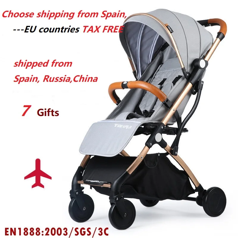 

Yoya Baby Stroller Trolley Cart Folding Baby Carriage 2 in 1 Buggy Lightweight Pram Europe Stroller Original Pushchair Plane
