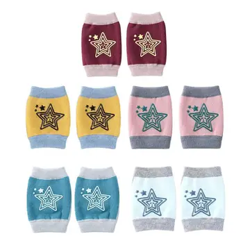 

1 Pair Baby Crawling Pad Leg Protect Baby Knee Pads Anti Slip Knees Pad Non-Slip Warm Thickening Socks Sheathed
