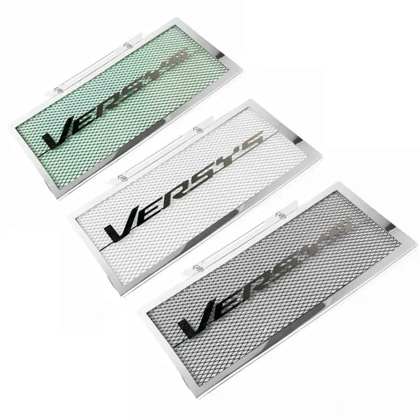 

Motorcycle Radiator Grille Oil Cooler Guard Cover Protector For Kawasaki Versys 650 2015 2016 2017