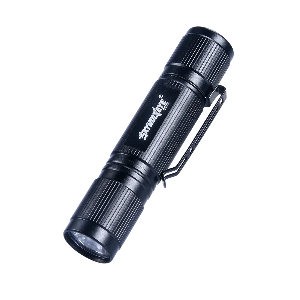 

Mini Penlight 2000Lm Portable LED Flashlight Waterproof Torch Pocket Light 1 Mode Lantern AA battery