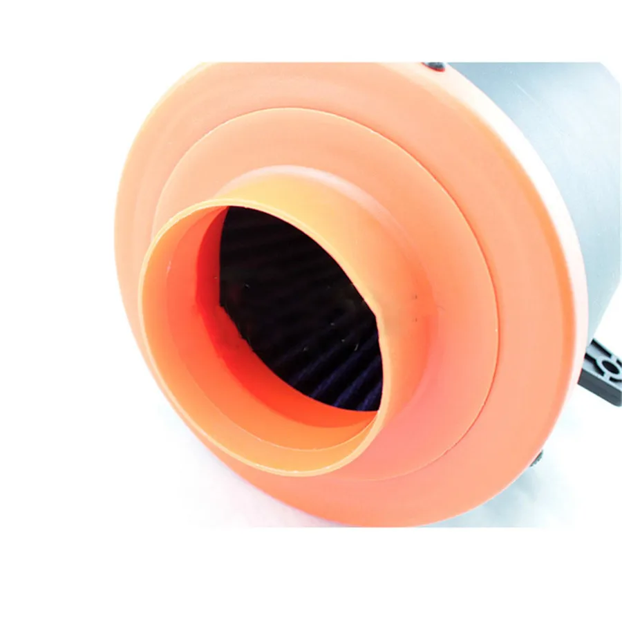 El filtro de aire del coche 76mm 3 pulgadas el filtro de aire de los automóviles el fuelle modificado de la entrada del coche se puede limpiar de nuevo envío Gratis