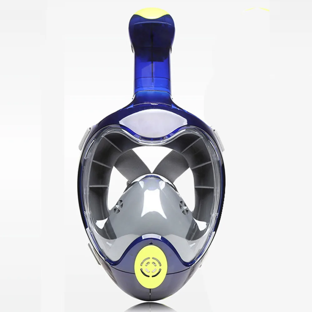 2018 nuevo THENICE natación Snorkel máscara de cara completa de buceo Anti niebla Anti-fuga fácil buceo Snorkel - 1