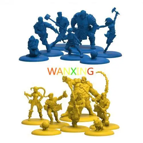 

1/72 Scale Model Guild Ball Role Playing Board Game Resin DIY Kit Extended Toys For Children Free Shipping