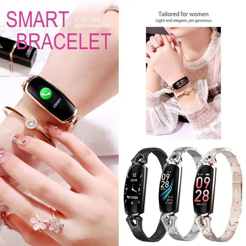 Smart Bracelet Female Wristband Blood Pressure Heart Rate Monitor Fitness Tracker IP67 Waterproof Smart Belt Women's Smart Watch Smart Bracelet Female Wristband Blood Pressure Heart Rate Monitor Fitness Tracker IP67 Waterproof Smart Belt Women's Smart Watch