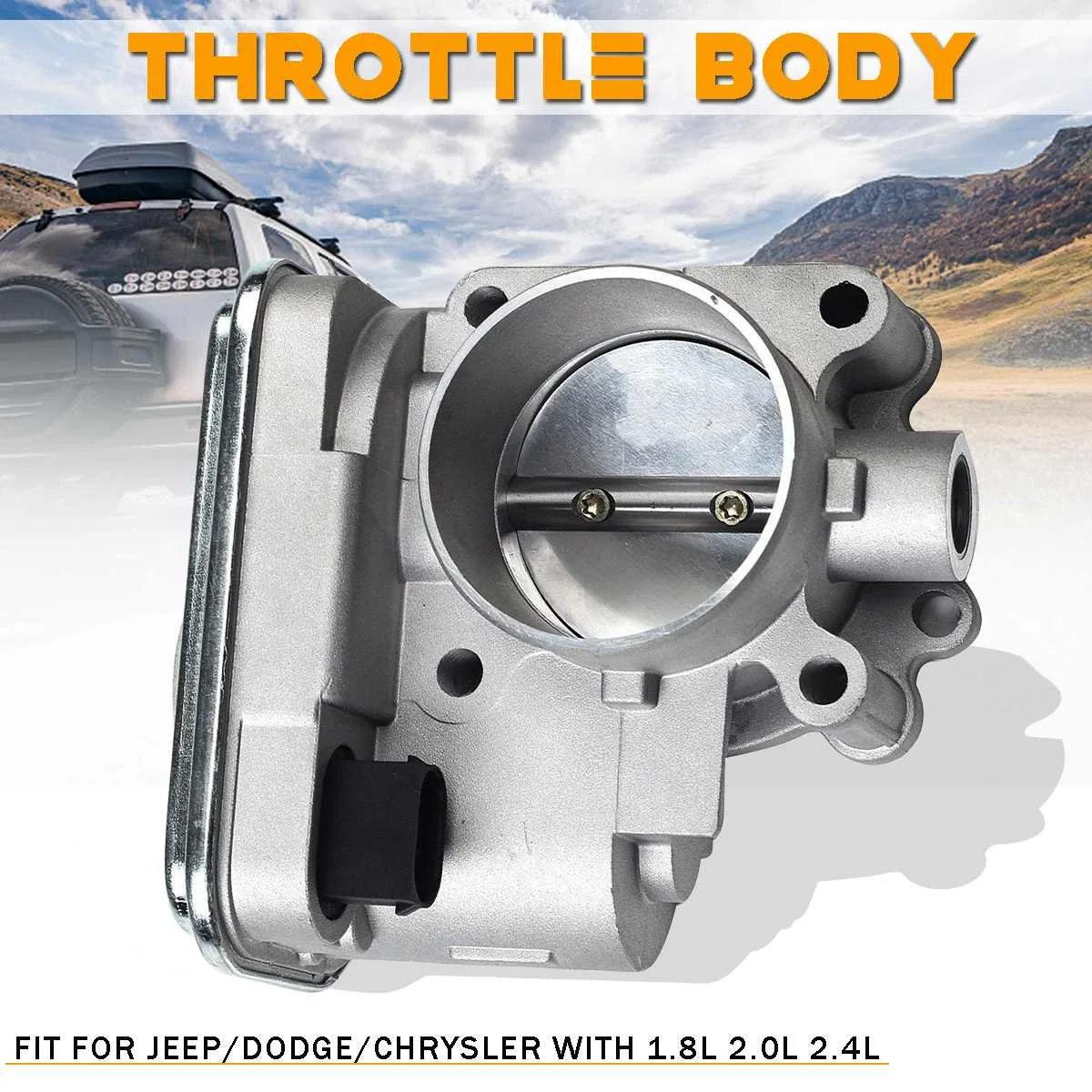 Complete Throttle Body For Jeep/Chrysler/Dodge/Compass/Caliber 4884551AA 04891735AC Auto Replacement Parts 1.8L 2.0L 2.4L Complete Throttle Body For Jeep/Chrysler/Dodge/Compass/Caliber 4884551AA 04891735AC Auto Replacement Parts 1.8L 2.0L 2.4L
