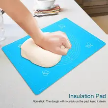 Высокое качество 65*45 см антипригарные силиконовые подкладочный лист выпечка Кондитерские инструменты для теста и помадки Rolling доска для теста выпечка коврик качество