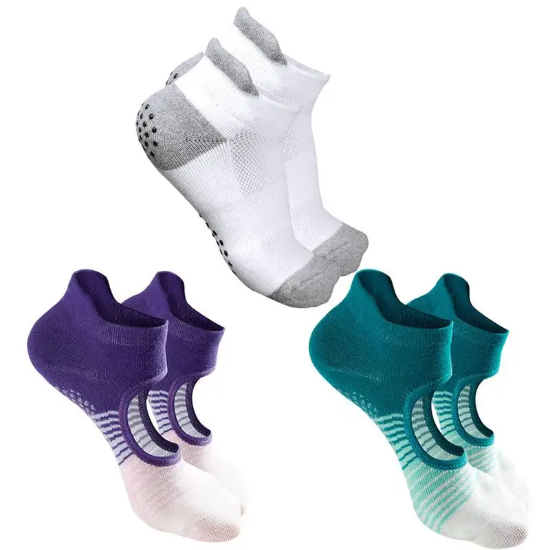 

HOT Non-slip Yoga Socks Thickened Professional Foot Gear Wear For Pilates Yoga Ballet Dance