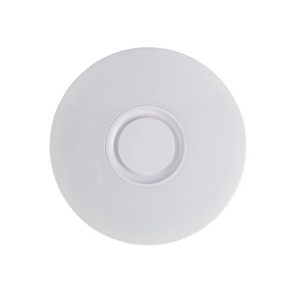  60W Rgb Flush Mount Round Starlight Music Led Ceiling Light Lamp With Bluetooth Speaker Dimmable Co - 32978015047