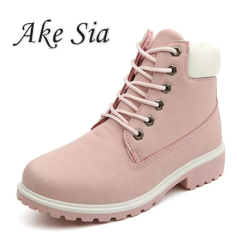 

HOT New 2017 Autumn Early Winter Shoes Women Flat Heel Boots Fashion Women's Boots Brand Woman Ankle Botas Hard Outsole F291
