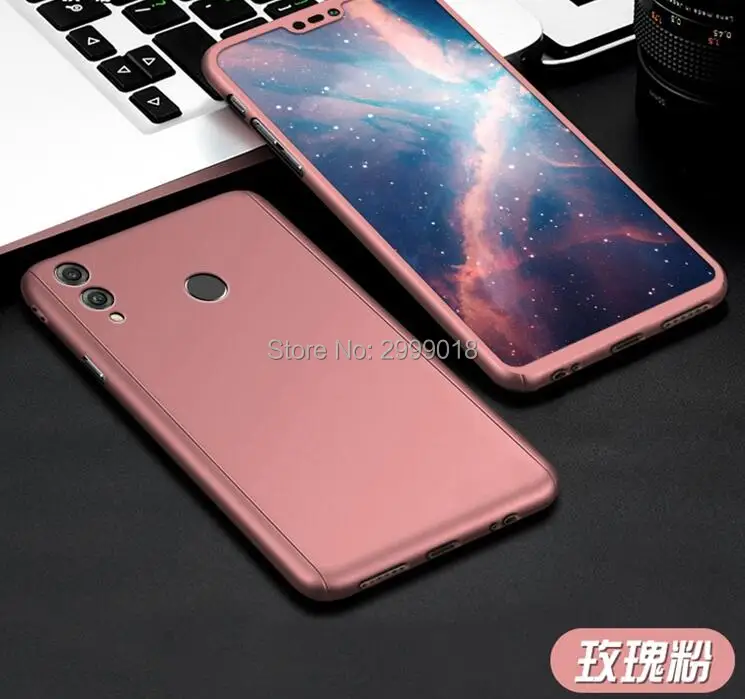 Чехол с полным покрытием Y6 2019 360 для Huawei чехол закаленным стеклом MRD LX1 Y 6