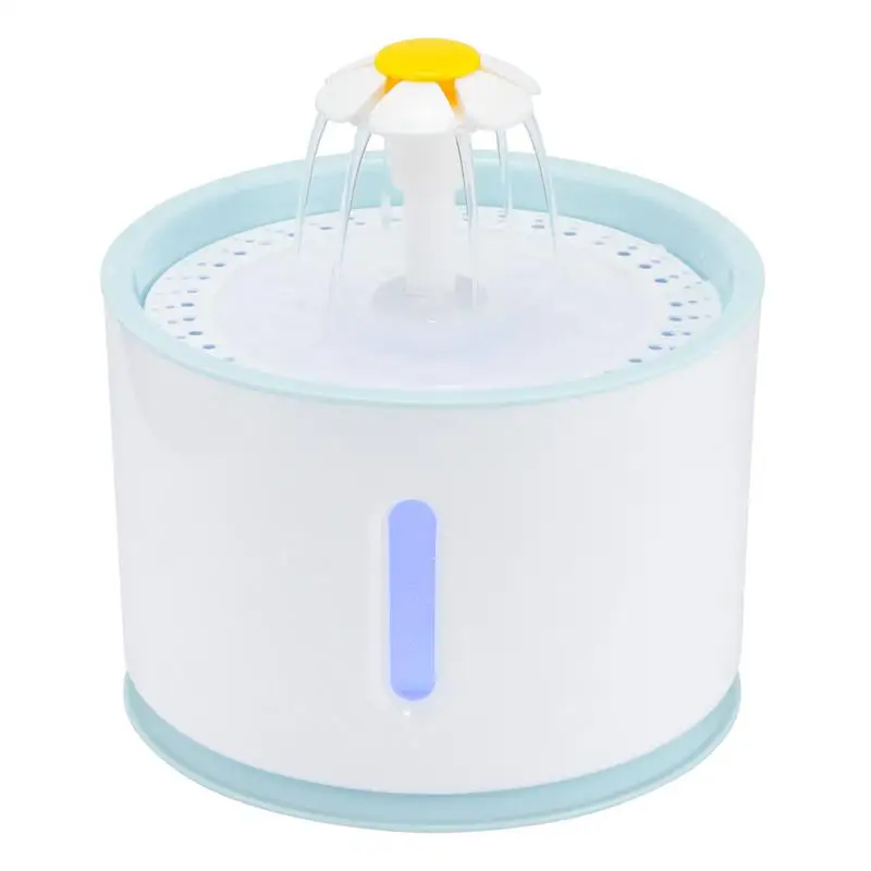 

2.4L Automatic Cat Water Fountain Led Electric Mute Water Feeder Usb Dog Pet Drinker Bowl Pet Drinking Dispenser For Cat Dog W