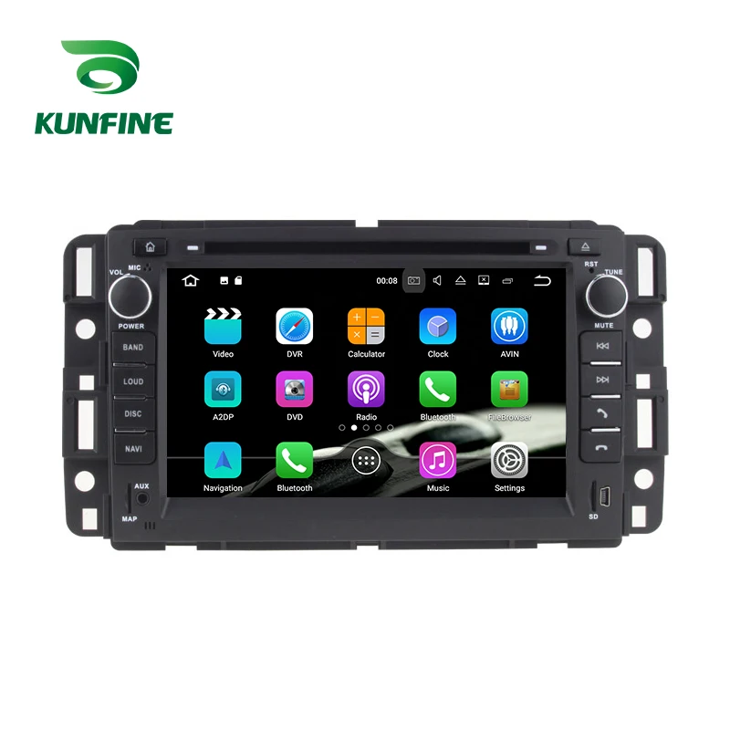 Android 9 0 Core PX6 A72 Ram 4G Rom 64G Автомобильный DVD GPS мультимедийный плеер стерео для GMC Chevrolet