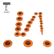 Tooyful полный комплект из 25 подушечек коврики для альт-саксофона для Yamaha саксофона