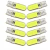 10pcs Silicone Gel COB LED Car Light 12V T10 W5W Wedge Side Parking Reading Bulb Signal Lamp Clearance Light 12 SMD chips ► Photo 1/4