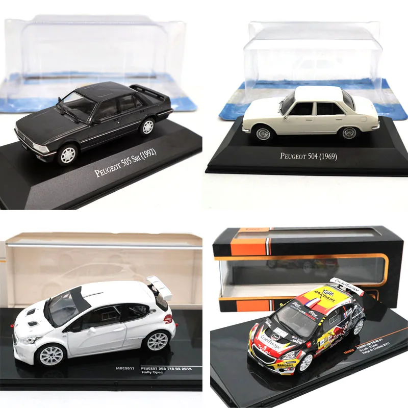 

1:43 IXO Peugeot 208 T16 R5 #1/208 T16 R5 Rally Spec 201/504 1969/505 Sri 1992 Diecast Model Toys Car
