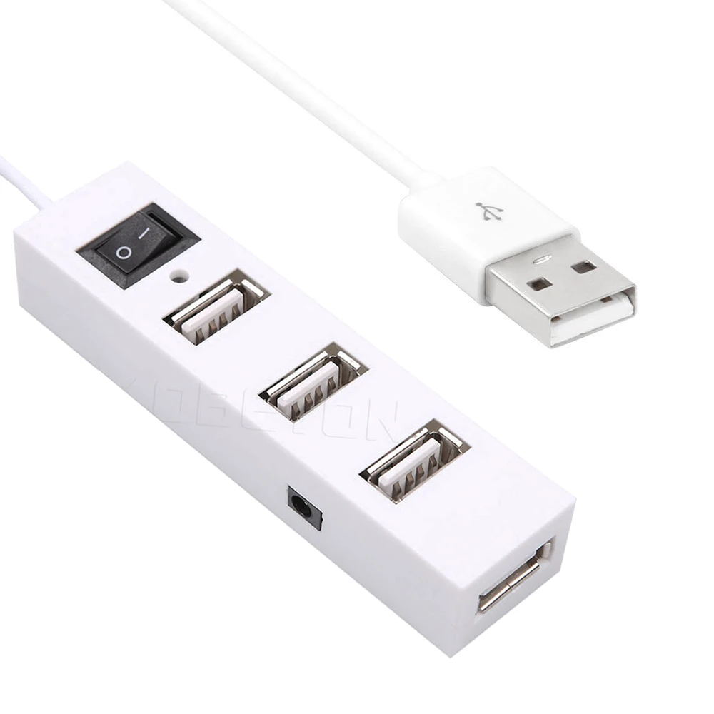 Kebidu новинка высокоскоростной мини разветвитель для компьютера 4 порта USB 2