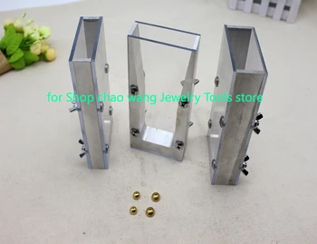 

3PCS/SET Jewelry Casting Tools Liquid Silicone Mould Frame Rubber Mould 20mm 25mm 35mm