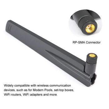 

Antenna 2.4GHz 18dBi WiFi Antenna Aerial w/ RP-SMA Male Connector for Wireless Router WiFi Adapter set tp box Modem Pool #s0