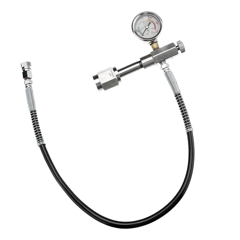 Paintball Fill Station HPA PCP Charging Adaptor 24inch Microbore Hose CGA347 | Автомобили и мотоциклы