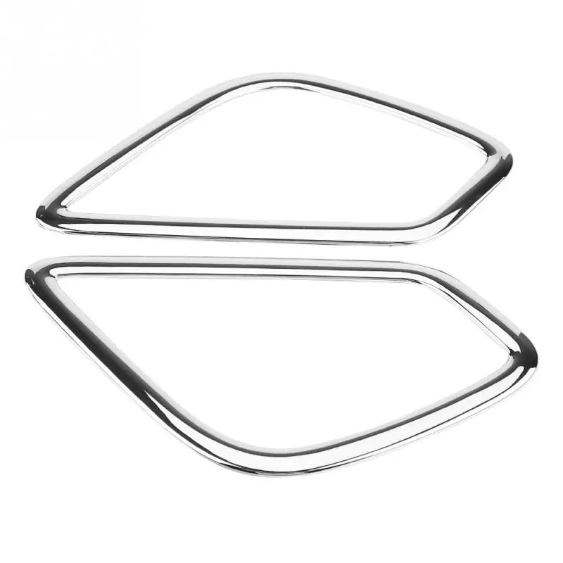 

2Pcs Car Chrome Rear Tail Fog Light Lamp Cover Trim for Mitsubishi Eclipse Cross 2017-2018 Car Styling ABS Car Accessories NEW