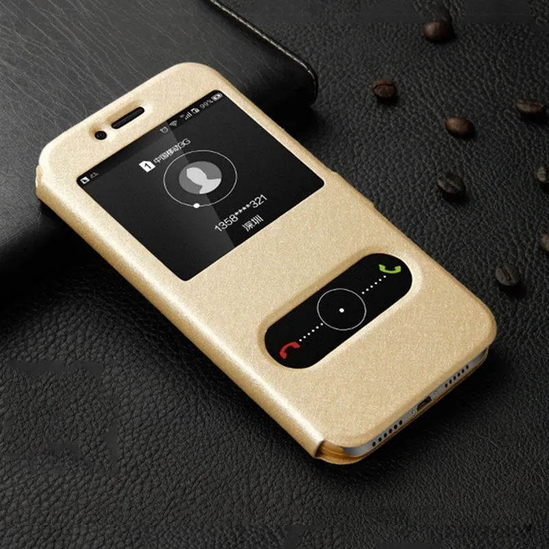 Кожаный чехол для Huawei P20 P10 P30 Mate10 Mate 20 Lite Pro с окошком Honor 8 9 10 V10 Y7 8|Чехлы-книжки| |
