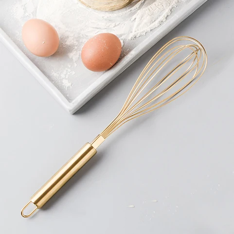 

Stainless Steel Egg Beater Hand Whisk Egg Mixer