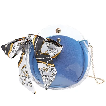 

Transparent Girl Cute Chain Bag Jelly Handbag Female Bag Mini Small Shoulder Bag