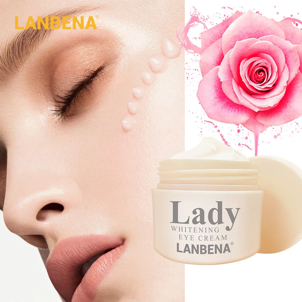 

Lanbena Whitening Eye Cream Eye Serum Dark Circle Anti-aging Eye Patch Repair Ageless Lifting Firming Anti-puffiness Skin Care