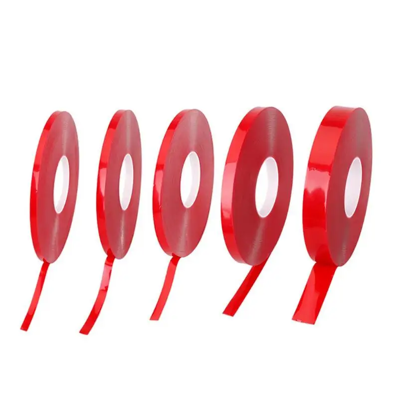 

1 Roll 33M 8/10/12/15/20mm Double Sided Tape Household Wall Hangings Adhesive Glue Tapes Car Sticker Auto Adhesive Tape