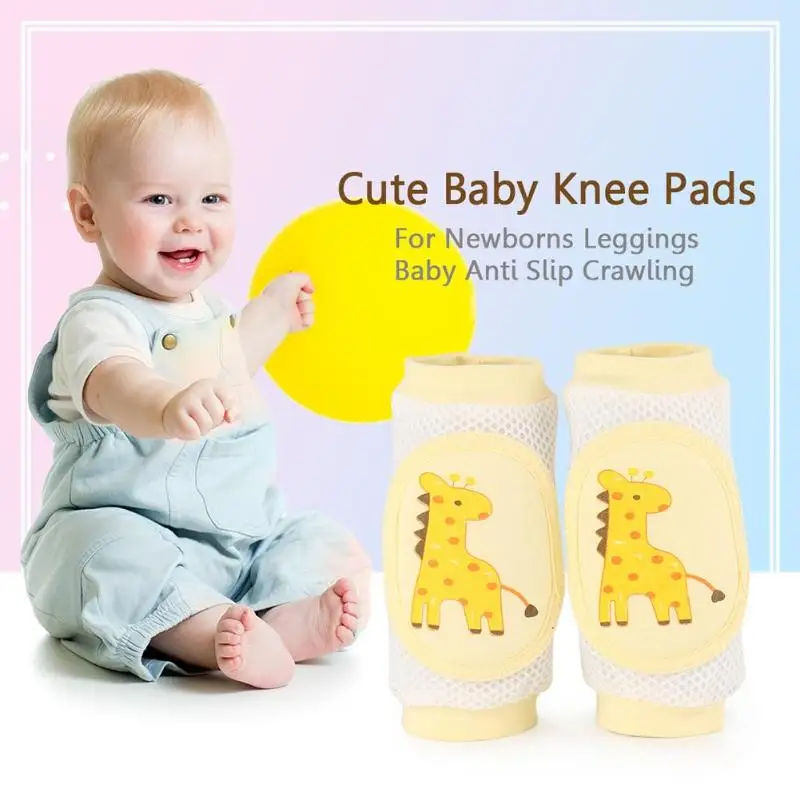 1 paar Baby Knie Pad Schutz Niedlichen Cartoon Kinder Sicherheit Krabbeln Elbow Kissen Unterstützung Protector Pad Baby Kniescheibe