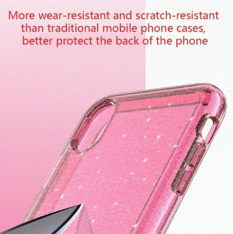 Чехол для телефона Apple Iphone X Xr Xs Max Роскошные блестящие мягкие силиконовые
